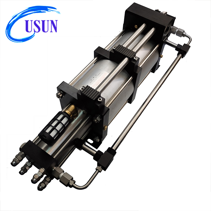 USUN Model:2GBT 160mm Driven Double Stage Pneumatic Gas Pressure ...